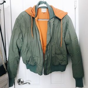 Silence + Noise Ma Hooded Bomber